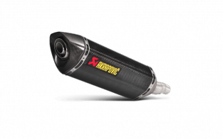 Akrapovic Slip-on Line Carbon Einddemper met Euro4 keuring Honda NC 700 2012-2020